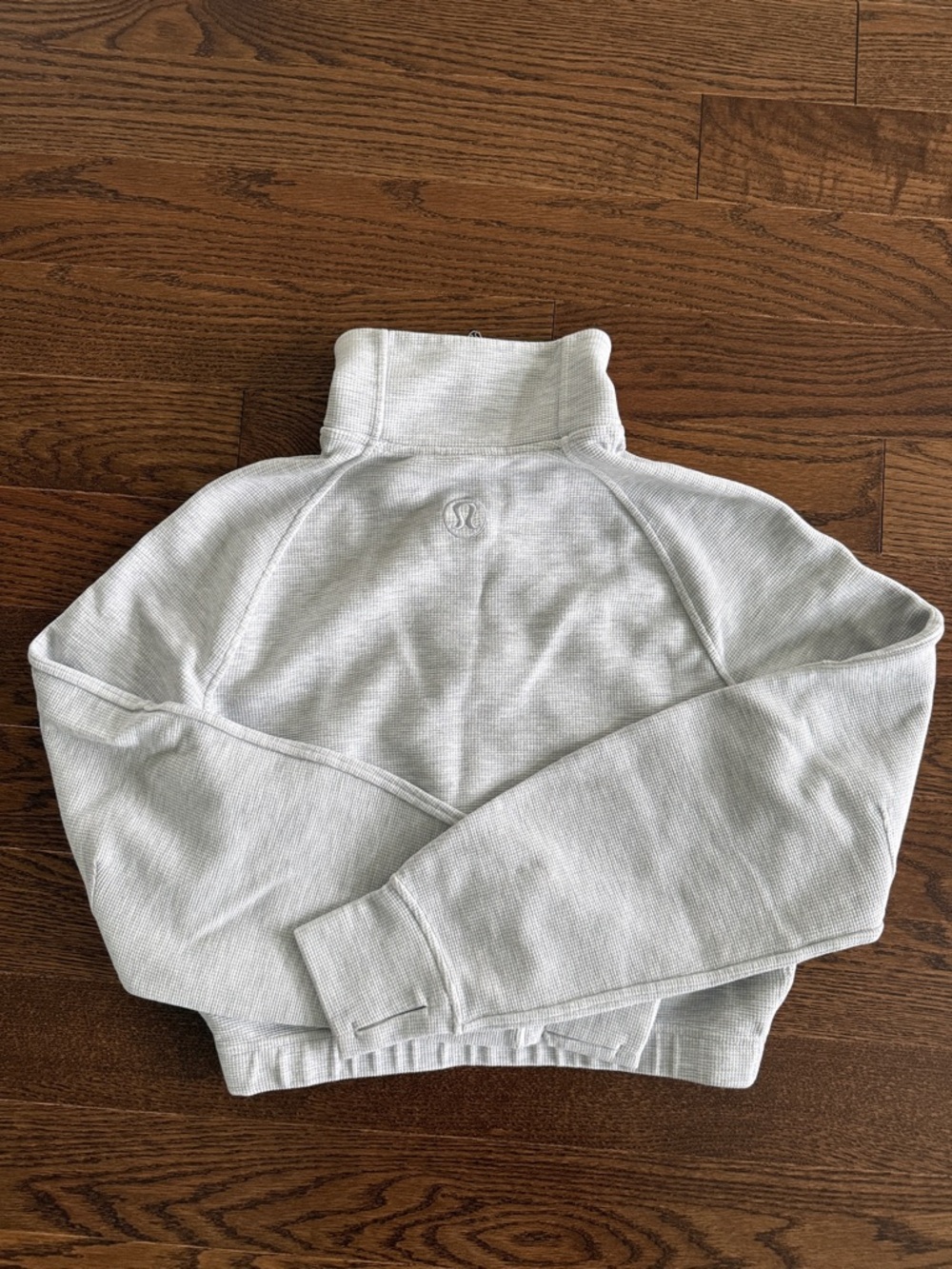 Lululemon Scuba Cropped Funnel-Neck Half Zip Waffle - Picture 12 of 14